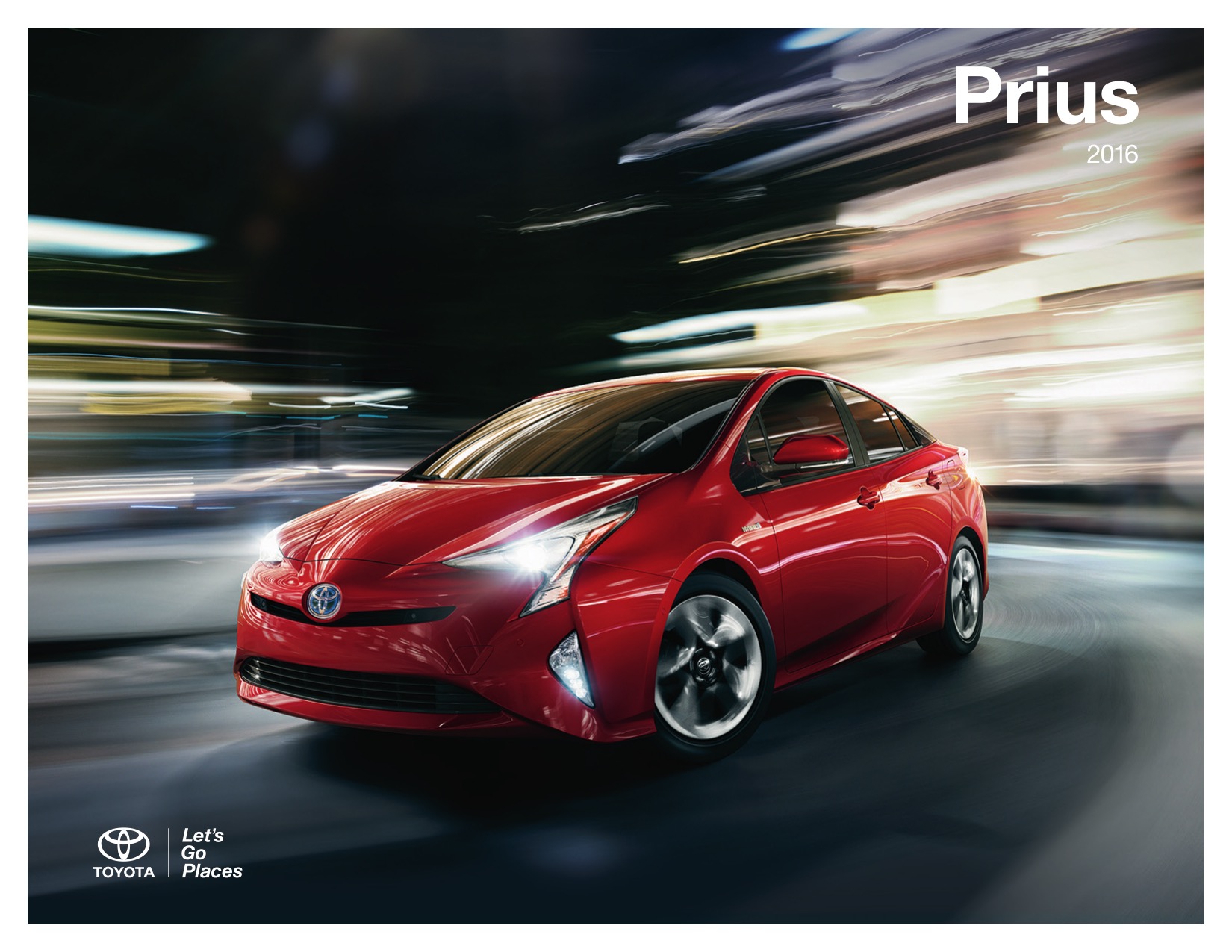 2016 Toyota Prius Brochure